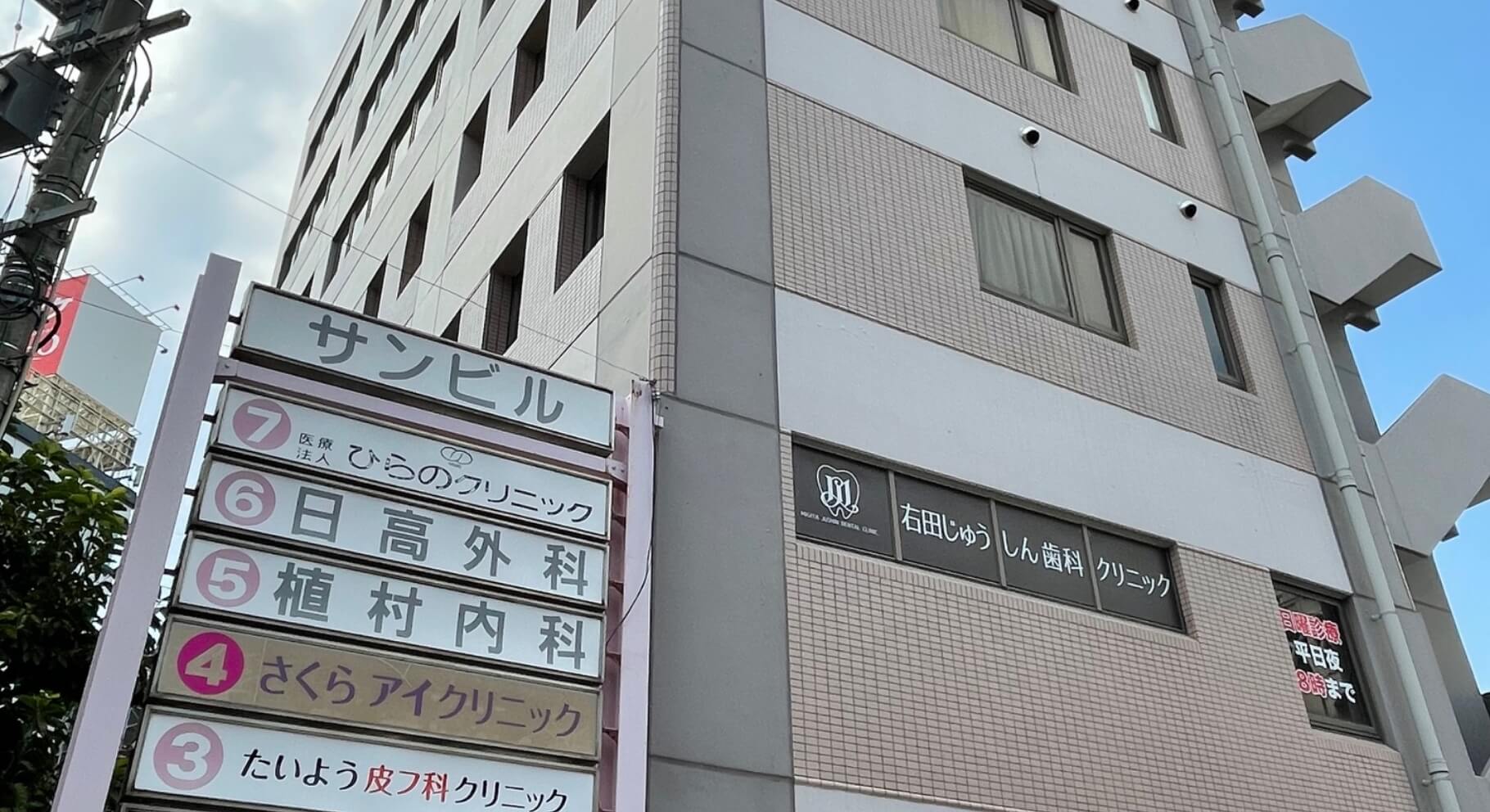 写真：サンビル外観